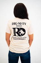 Load image into Gallery viewer, The RD "Dignity" T (Cream) (UNISEX)
